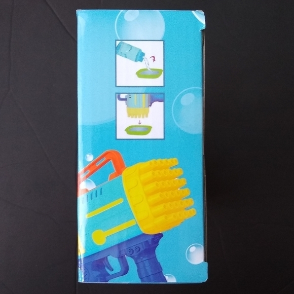 New Bubble Machine /Bubbler Maker / 36 Hole Automatic Toy Gun - Picture 2 of 3